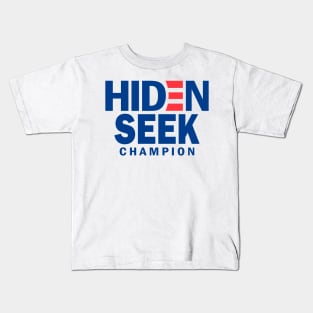 Hiden Seek Champion Kids T-Shirt